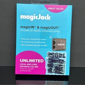 MAGIC JACK IN/OUT, US Canada and Puerto Rico